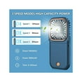 thumbnail image 3 of Portable Mini Handheld Fan, 3000mah Rechargeable Small Hand Held Cooling Fans Blow Cold Air for Women Men Kids Compat Face Makeup Fan Travel Essentials Gift, 3 of 7