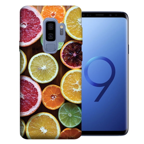 MUNDAZE For Samsung Galaxy S9 Plus Citrus Design TPU Gel Phone Case Cover