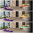 thumbnail image 3 of Yagud Walking Pad Treadmill with Handle Bar & 5% Incline, Foldable Portable Treadmill for Running, Small Under Desk Treadmill for Home, Purple, 3 of 9