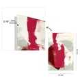 thumbnail image 6 of Empire Art Direct TMP-108452-4832 Frameless Free Floating Tempered Glass Art by EAD Art Coop - Magenta Abstract 2, 6 of 11
