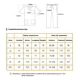 thumbnail image 3 of Pijama Quirurgica Médico Conjunto Jogger Uniforme Para Mujer, 3 of 6