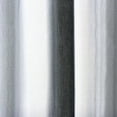 thumbnail image 3 of PowerSellerUSA Window Curtain Tight Woven 2-Pack Panels Light Filtering Rainbow Rod Pocket Drapes, 50W x 63L Inches Modern Elegant Design Semi Sheer Long Curtains for Room Decore, Black/Silver, 3 of 3