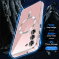 thumbnail image 2 of for Galaxy S23 Case,[Compatible with Magsafe],[10 FT Military Grade Drop Protection][Anti Yellowing] Slim Soft TPU Luxury Protective Phone Case for Galaxy S23-Pink 11-sam s23-04, 2 of 12