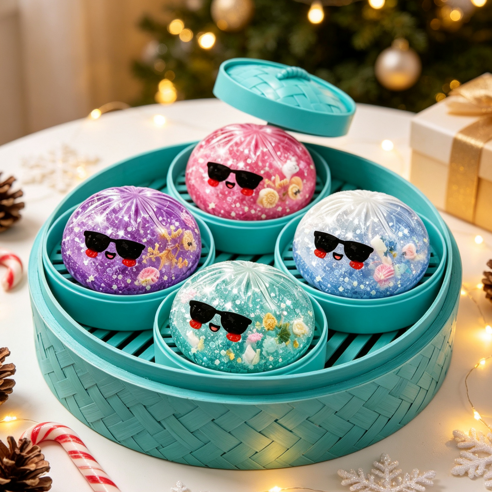 2026 Halloween Mystery Dumpling Squishy, Colorful Summerween Dumpling Squishy, Bao Bun Mystery Dumplings Holiday Squeeze Balls Stress Relief Sensory, New Halloween Dumpling Squishies(Random)