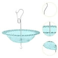 thumbnail image 6 of Kuntesetty Bird Feeder Birdhouse Decorative Unique Design Supplies Wind Holder Feeding Dish Blue, 6 of 9