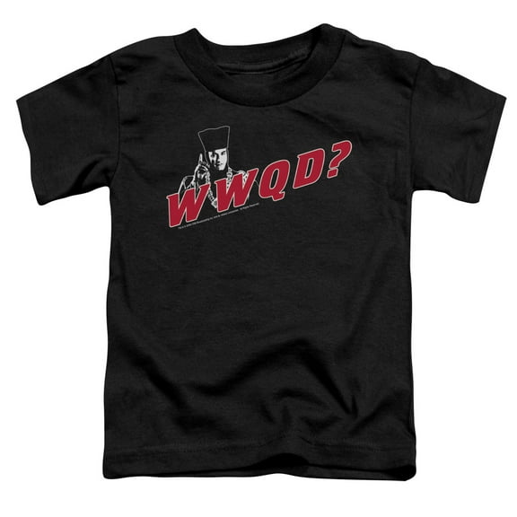 Star Trek Wwqd Toddler T-Shirt Black