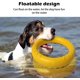 thumbnail image 4 of Juguete para masticar para perros brillar Indestructible Flotador EVA, 4 of 5