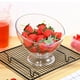 thumbnail image 5 of Cuencos de postre delicados Cuencos de frutas para el hogar Cuencos transparentes para postres Accesorio para helados, 5 of 7