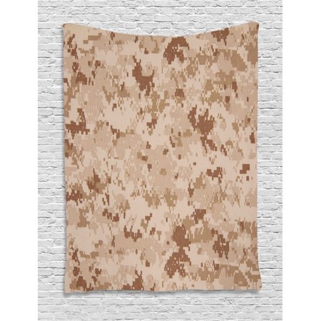 Camo Tapestry Us Marine Desert Marpat Digital Texture Background