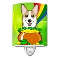 thumbnail image 1 of Carolines Treasures BB1997CNL Sable Corgi St. Patricks Day Ceramic Night Light, 1 of 1