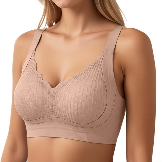 Lift Support T Shirt Bra with Full Coverage Comfort Underwire and Side Smoothing for Everyday Wear Seamless Everyday Support