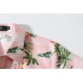 thumbnail image 6 of SSLR Hawaiian Shirt for Men Flamingo Short Sleeve Casual Button Down Shirts Summer Beach Shirt, 6 of 9