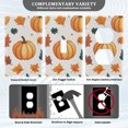 thumbnail image 3 of Yayeee Duplex Wall Plate 1-Gang 4.5"x2.7" Home Receptacle Light Switch Decorative Outlet Cover, Pumpkins Pattern, 3 of 7