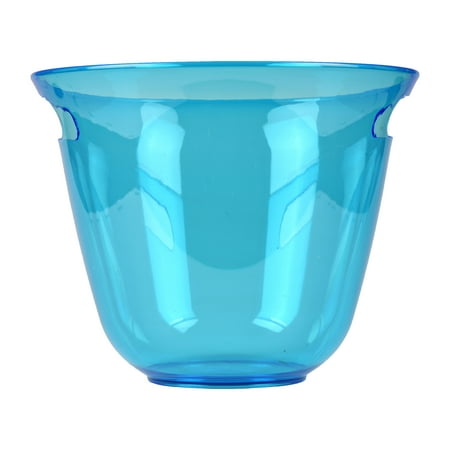 Mainstays Summer Neon Acrylic Round Beverage Tub, Blue