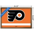 thumbnail image 3 of NHL Philadelphia Flyers - Logo 21 Wall Poster, 14.725" x 22.375", Framed, 3 of 3