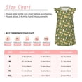 thumbnail image 3 of Fotbe Shiba Inu Dog And Flower Vestido de Dormir para Niñas de 3 a 10 Años, Mangas Cortas, Estilo Princesa, Pijama Camisón con Mangas Voladas-Small, 3 of 6