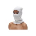 thumbnail image 1 of Máscara Facial Completa Acrílica de Un Solo Agujero Cálida, a Prueba de Viento Blanca 1 Pcs, 1 of 6