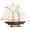 Medium, variant on Wooden Sailboat Model Ship Bluenose 1/60 Scale Replica Large