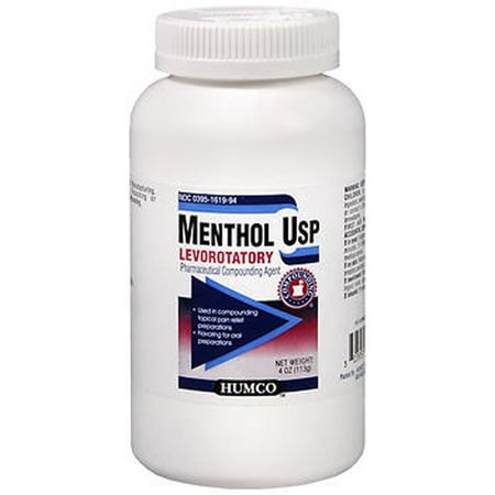 Humco Menthol USP Levorotatory - 4 oz