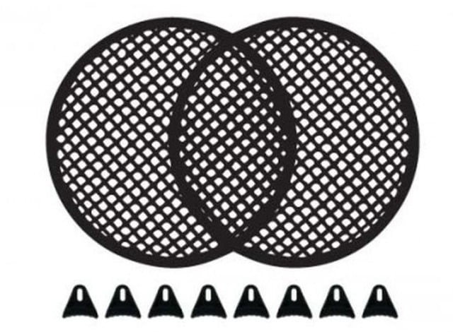 1 Pair 10' Speaker Waffle Grill Clipless Grill for Speakers And Woofers GR-10
