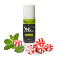 DMSO Store 3 oz. Peppermint Scent Roll On, 99.995% Pharmaceutical Grade Dimethyl Sulfoxide