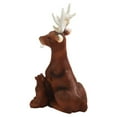 thumbnail image 4 of Solar Tree Deer & Hedgehog Statue,Garden Ornament Decoration, 4 of 7