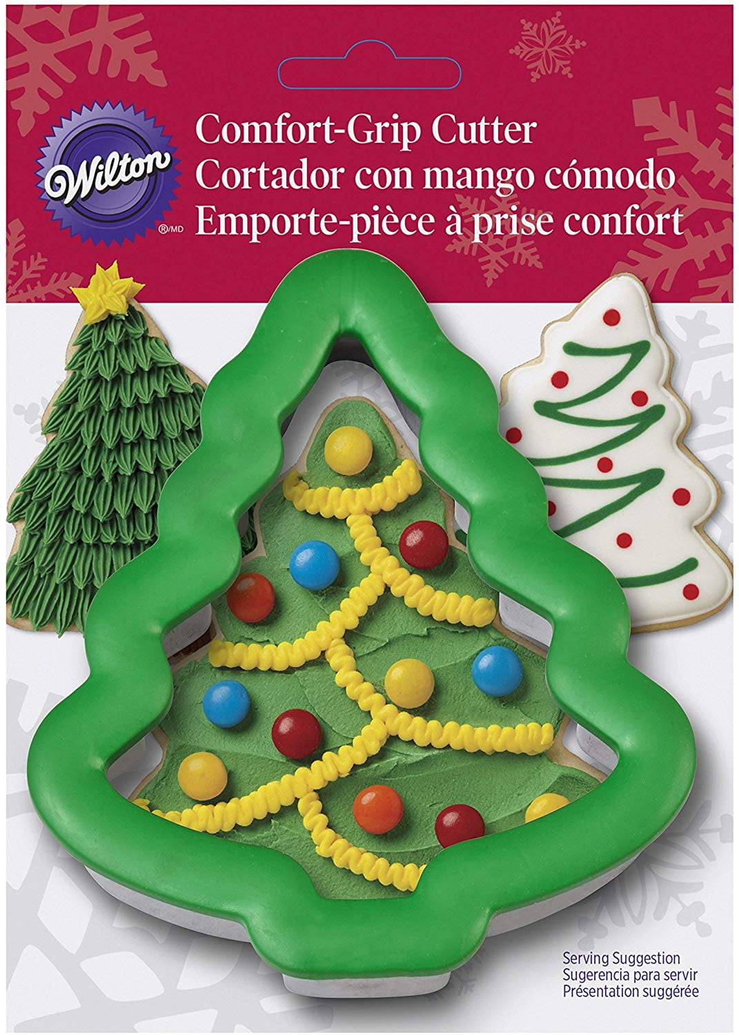 Wilton Snowflake Comfort Grip Metal Cookie Biscuit Cutter Christmas Xmas 