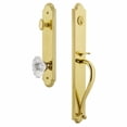 thumbnail image 3 of Grandeur Arc S Grip Single Cylinder Handleset with Biarritz Interior Knob, 3 of 5