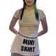 thumbnail image 2 of VISgogo Minifalda para Mujer, Patrón de Letras Cintura Baja Bar/Club/Parte Faldas Cortas, Trajes Súper Cortos para Damas VISgogo moda, 2 of 6
