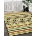 thumbnail image 2 of Ahgly Company Indoor Rectangle Abstract Mustard Yellow Abstract Area Rugs, 2' x 3', 2 of 6