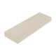 thumbnail image 5 of Funda elástica para banco de comedor, con estampado de elastano, antipolvo, extraíble y tapizada. Beige, 5 of 9