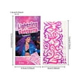 thumbnail image 3 of Set de pegatinas de tatuajes temporales con diseños brillantes para brazos y cuerpo, ideales para Halloween, fiestas de baile y raves., 3 of 9