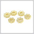 thumbnail image 1 of ZHAOCHENG 200 cuentas espaciadoras de aleación de flores para hacer joyas, collares y pulseras, 4 mm, 1 of 5
