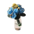 thumbnail image 1 of Escala 1:12 Sunnimix Mini Planta en Maceta Azul claro Accesorios de casa de muñecas, 1 of 8