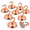 Bronze-100lb Magnetic Hooks, variant on Bronze 100lb Magnetic Hooks, 10 Pack, Steel Tube Design Heavy Duty Hooks