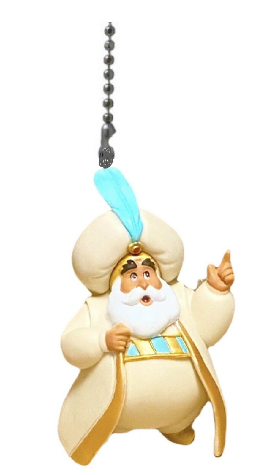 Sultan 2.5" Fan Lamp Light Pull Chain PVC Figure Figurine Aladdin