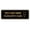 Black Gold, variant on Signs ByLITA Standard This is Your Throne, Please Keep it Clean Door or Wall Sign Durable ABS Plastic | Laser Engraved | Easy Installation | Elegant Design Sign (Black /Gold) - Small