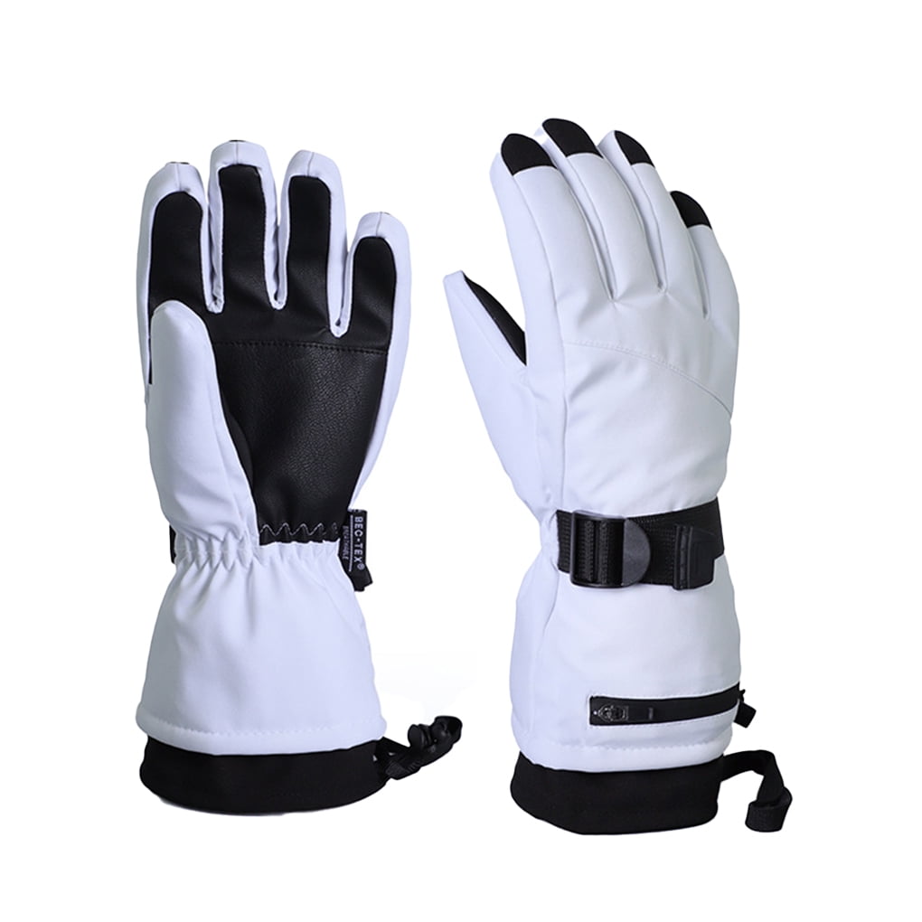 Pair Winter Skiing Waterproof Glove Gloves Hand Protector
