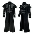 thumbnail image 1 of LSLJS Manteau de Mode pour Hommes Coupe-Vent Style Gothique Veste Rétro Halloween pour Hommes, Robe Gothique, 1 of 8