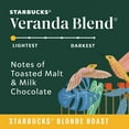 thumbnail image 3 of Whole Bean Coffee,  Blonde Roast Coffee, Veranda Blend, 100% Arabica, 3 bags (12 oz each), 3 of 7