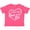Retro Heather Pink, variant on Inktastic I Love My Oma and Opa in White Chalk Heart Boys or Girls Toddler T-Shirt