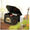 thumbnail image 6 of Direct Power 10-in-1 Vinyl Record Player Turntable Stereo System with Bluetooth Connection, CD & Cassette Player, AM/FM Radio, USB & SD Slot, 6 of 12