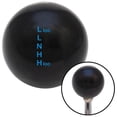 thumbnail image 1 of American Shifter  Blue Shift Pattern 31n Black Shift Knob with M16 x 1.5 Insert Shifter Auto Manual, 1 of 1