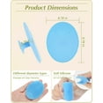 thumbnail image 7 of Face Scrubber, 10 PCS Baby Bath Brush, Soft Silicone Facial Cleansing Brush Face Exfoliator, Silicone Scrubbers Exfoliator Brush, 7 of 7