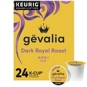Gevalia Dark Royal Roast Coffee K-Cup Coffee Pods, 24 ct Box
