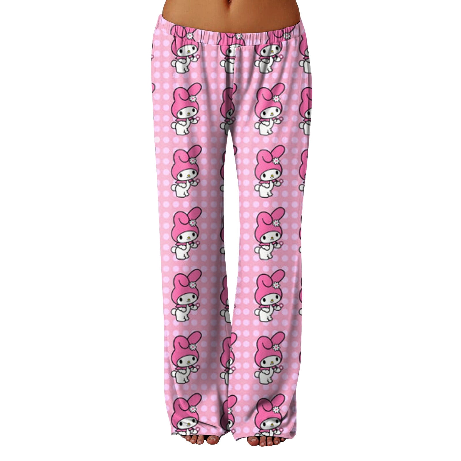 Hello Kitty Pyjamas Pj Pants Y2k Women s Allover Printed Home Pants Sleeping Pajamas Pants Summer Spring Long Pants Pajamas Pants Yoga Pants Hot Pink L Walmart