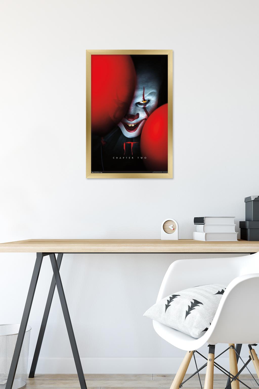 IT Chapter 2 - Balloons Wall Poster, 14.725" x 22.375", Framed