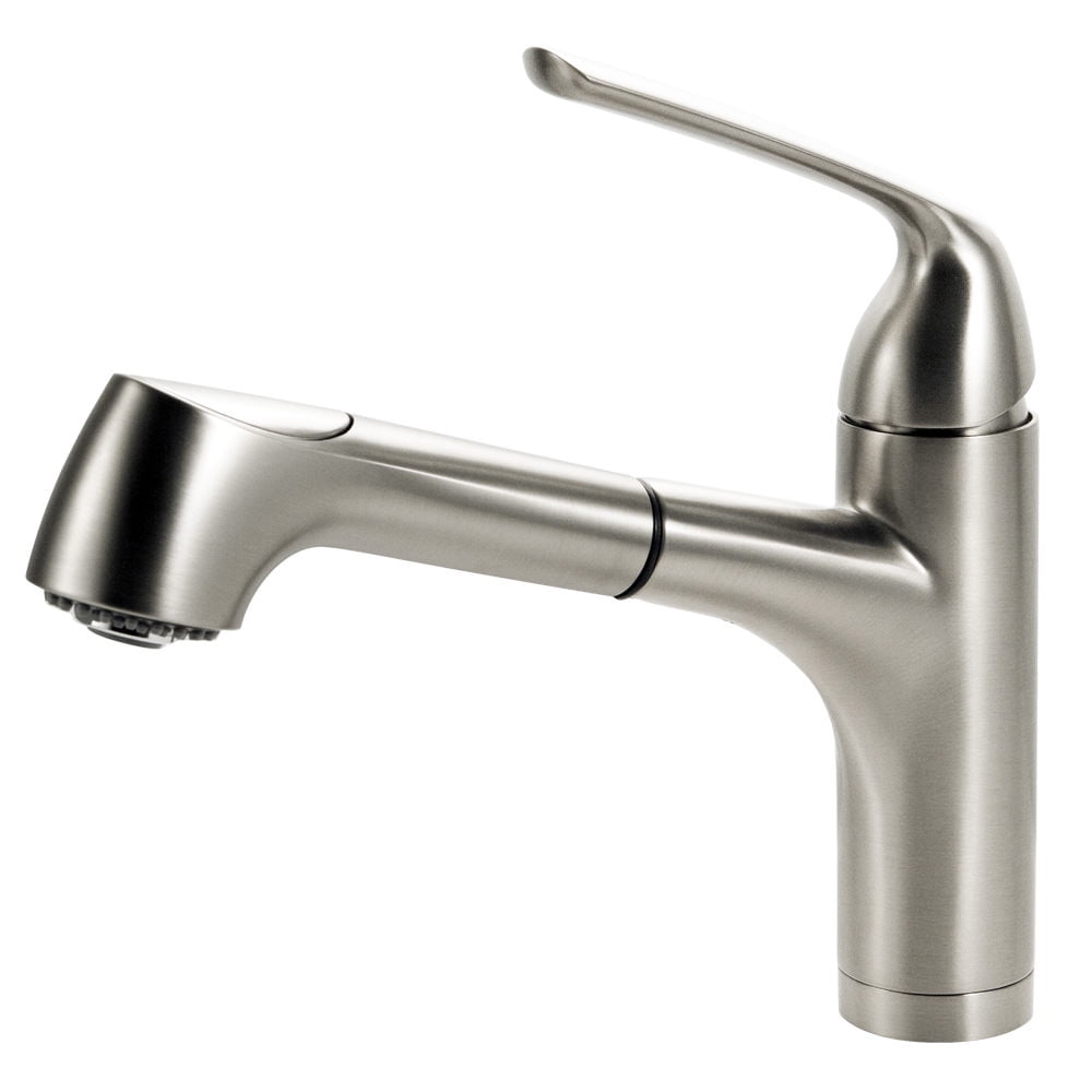 Calia Pull Out Bar Faucet with CeraDox Technology, Brushed Nickel