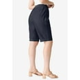 thumbnail image 3 of Roaman's Women's Plus Size Easy-Wear Bermuda Short, 3 of 3