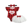 thumbnail image 1 of CNKOO Body à Manches Courtes + Tulle Jupe+ Bandeau Saint-Valentin, 1 of 9